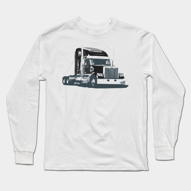 Freightliner Coronado Long Sleeve T-Shirt by Squatch